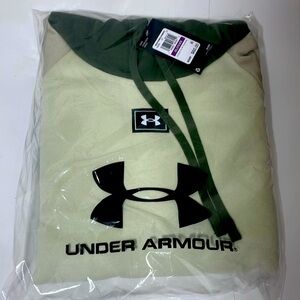 Under Armour sweatshirt Mens hoodie NWT green long sleeve